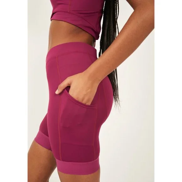 🎉LAST CHANCE🎉 NWT FP Movement In The Saddle Bike Short / Aubergine - Picture 3 of 8